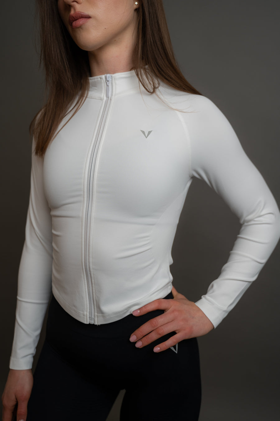 EdgeZip Top — White