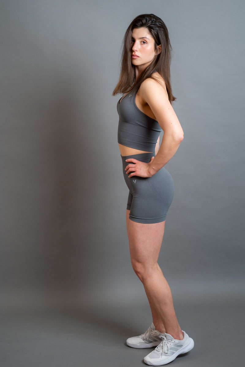 Stride Bra — Grey
