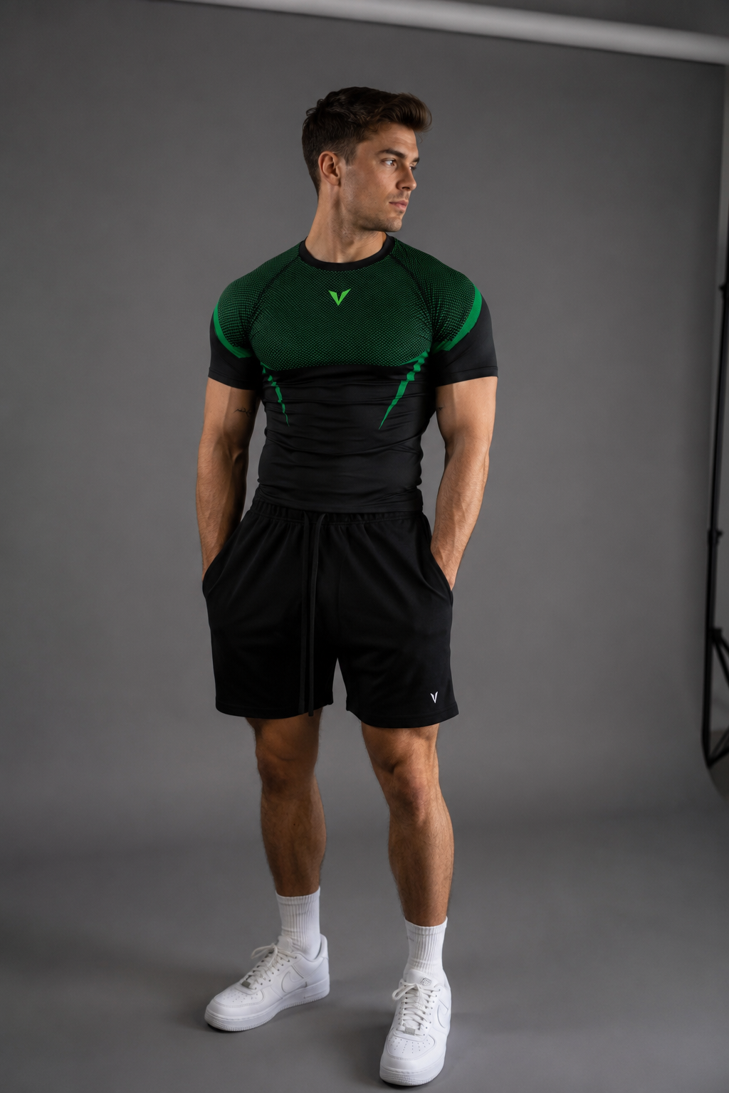 Vortex Tee — Viper Green