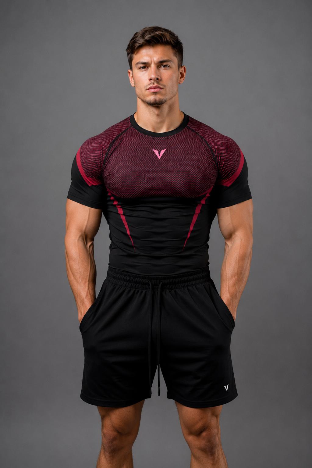 Vortex Tee — Fusion Red