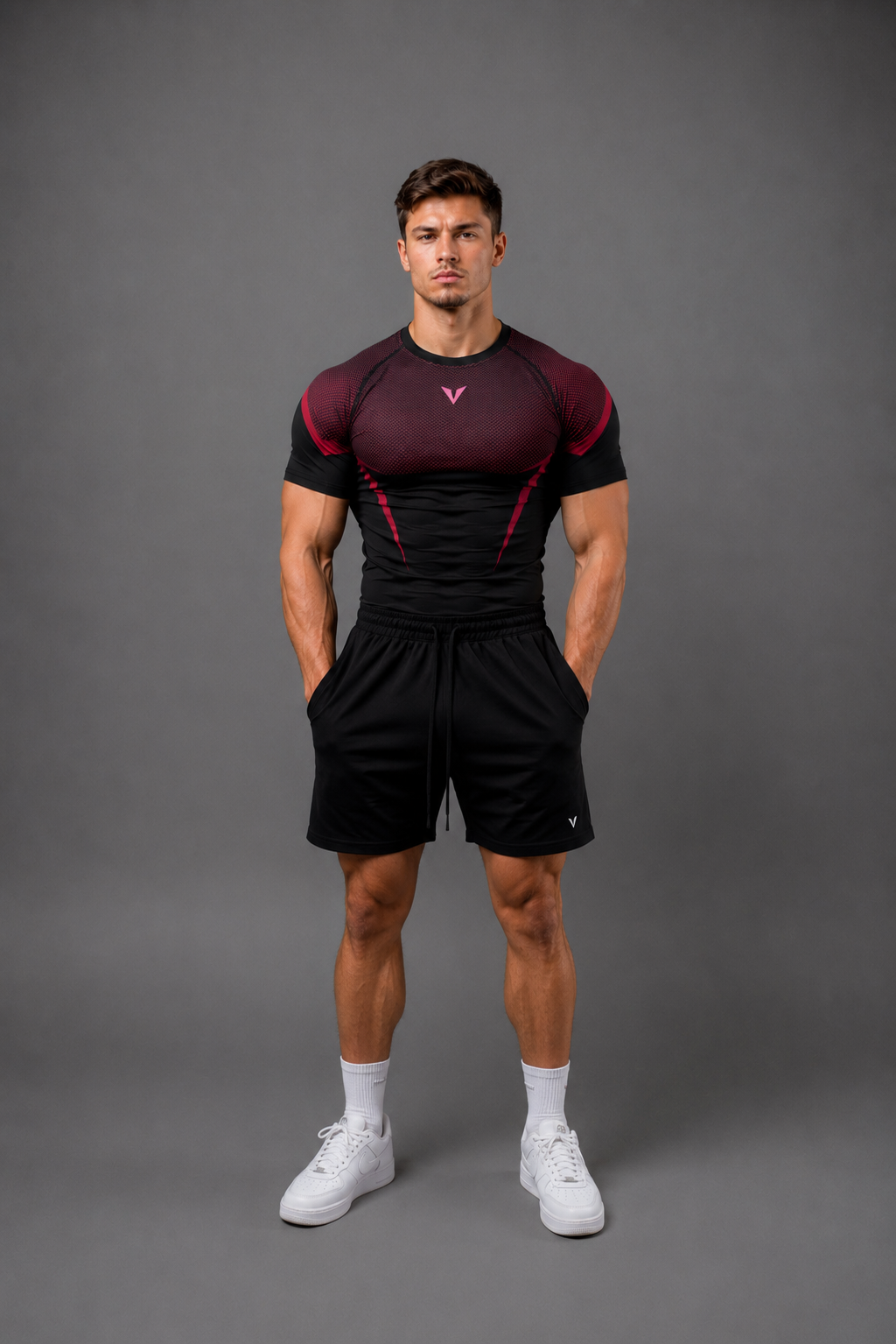 Vortex Tee — Fusion Red