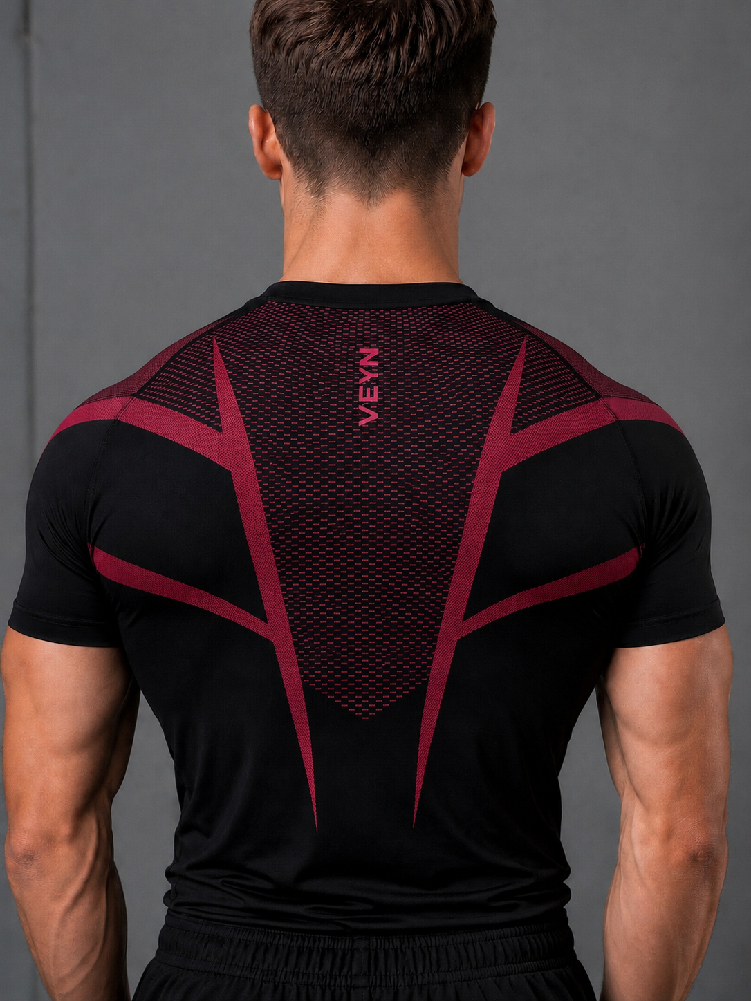 Vortex Tee — Fusion Red