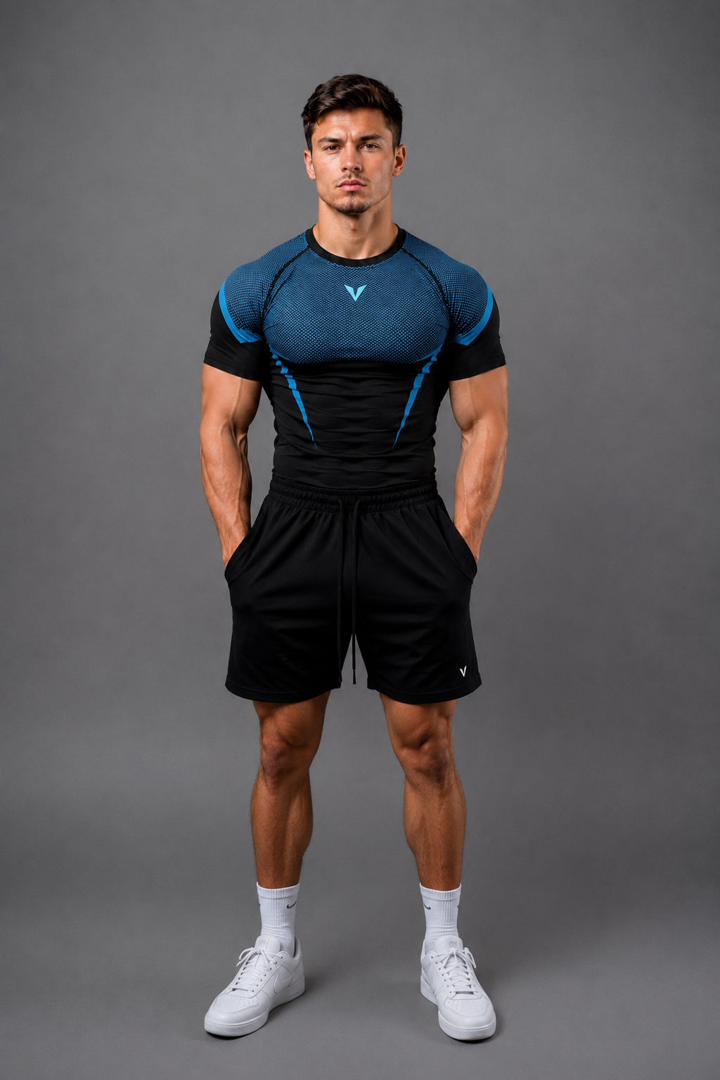 Vortex Tee — Ice Blue