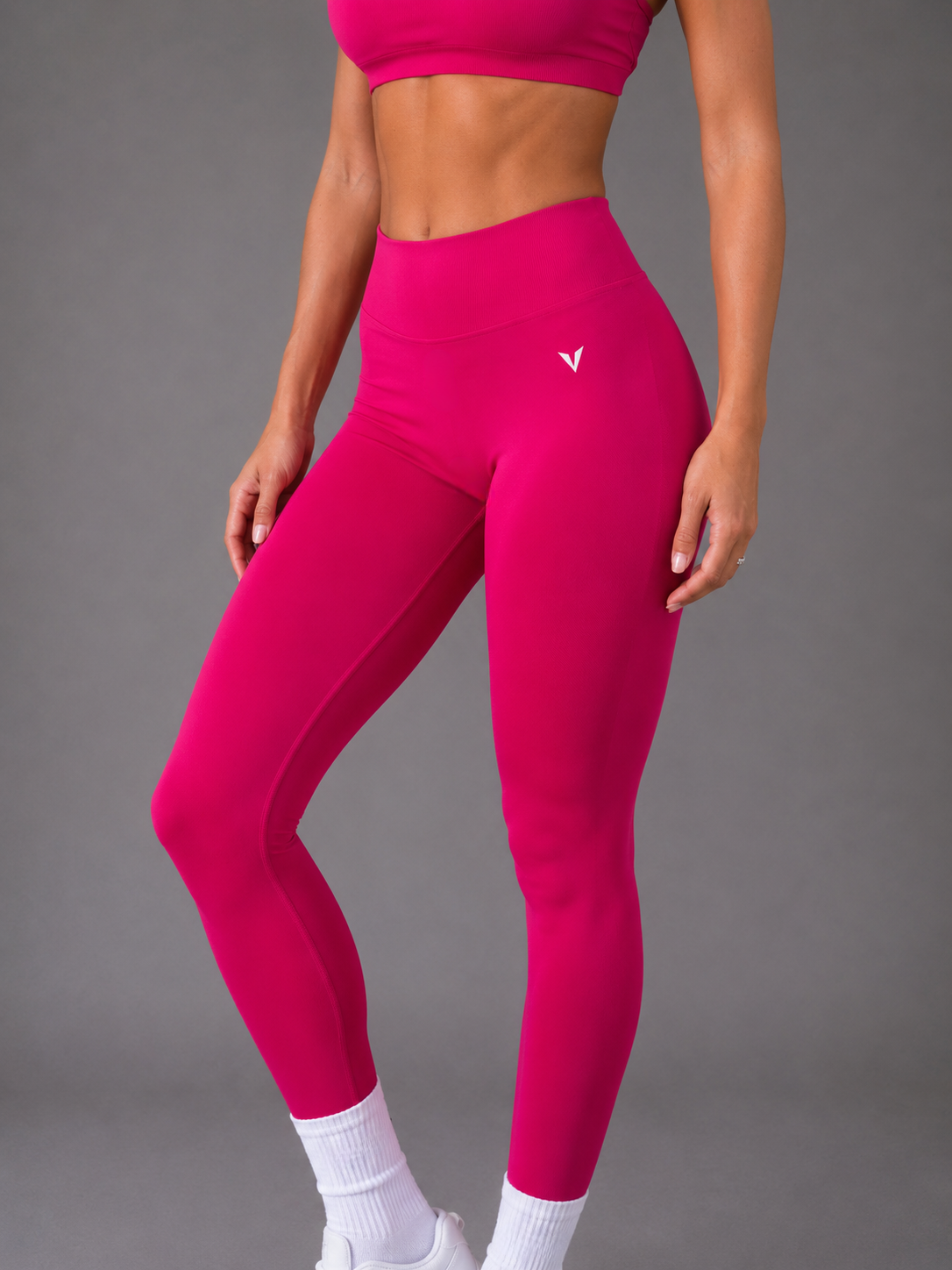 Body Language Leggings — Raspberry Rush