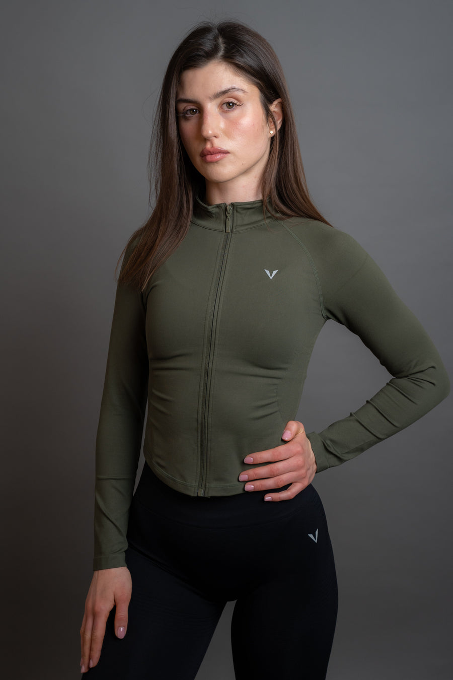 EdgeZip Top — Green