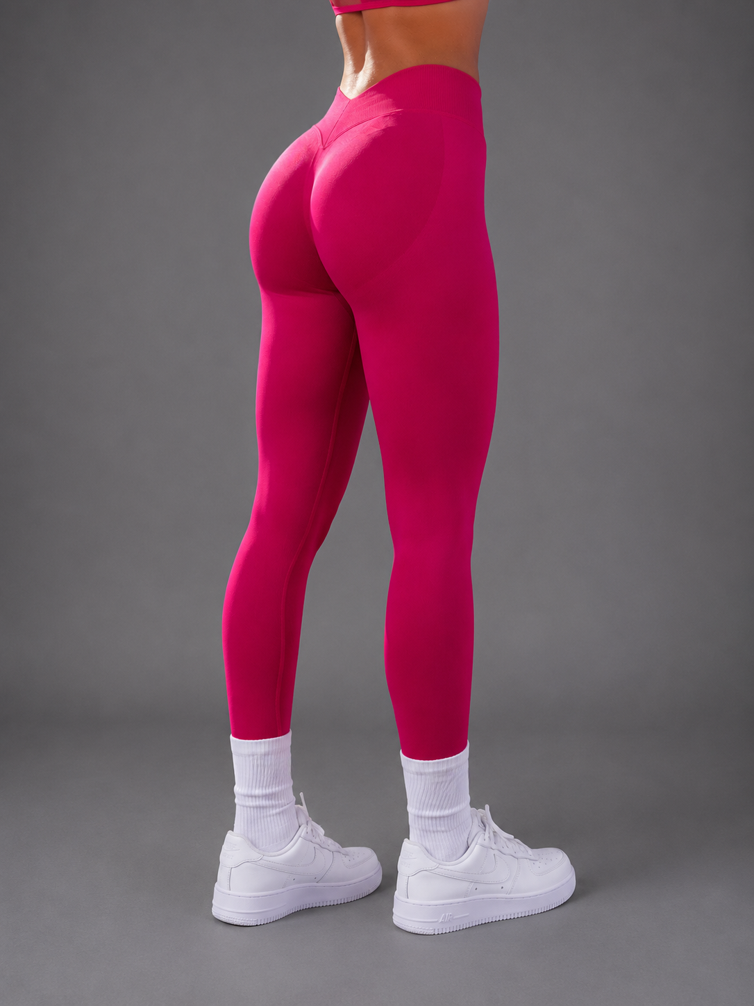 Body Language Leggings — Raspberry Rush