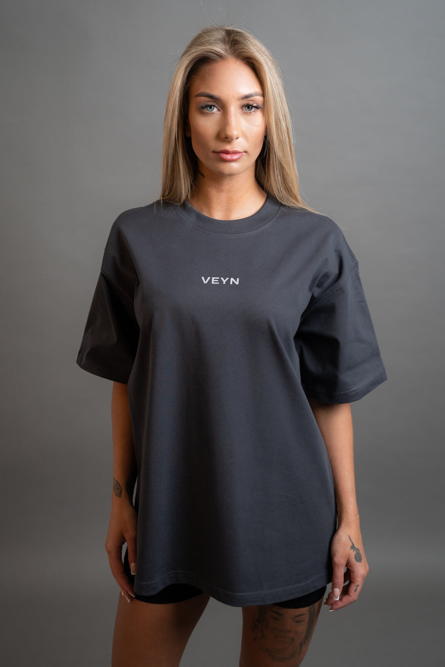 Block Top — Dark Grey