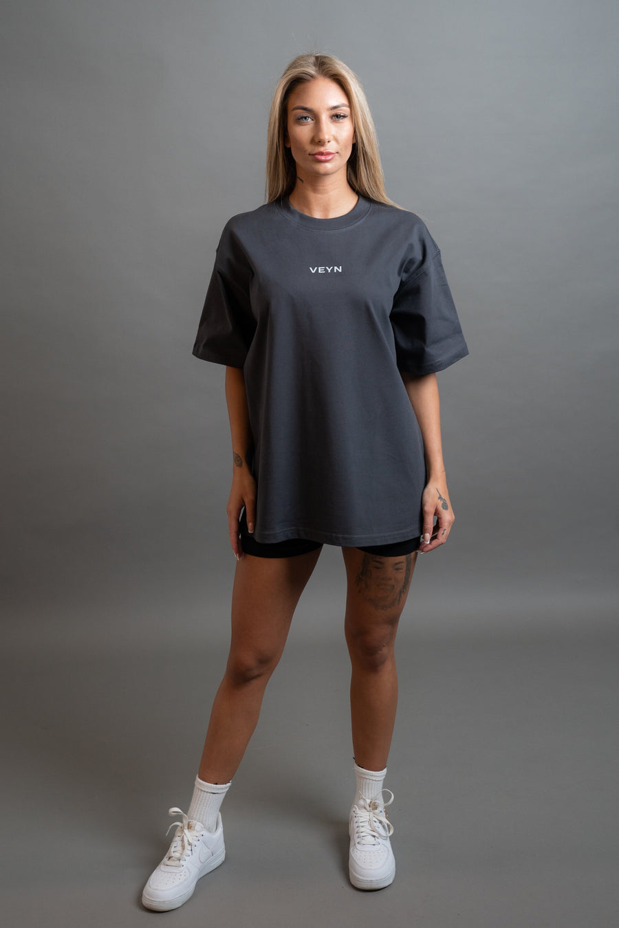 Block Top — Dark Grey